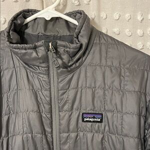 PATAGONIA Nano Puff Men’s Small Medium Grey Packable Jacket